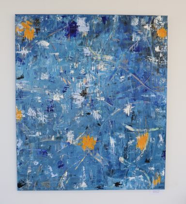 "Nachthimmel" 120x140 cm